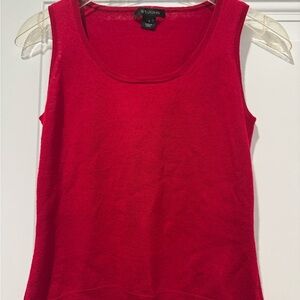 St. John Vibrant Red Tank Top